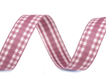 Károvaná stuha šíře 20 mm (Balení 45 m, Varianta 2 červená)