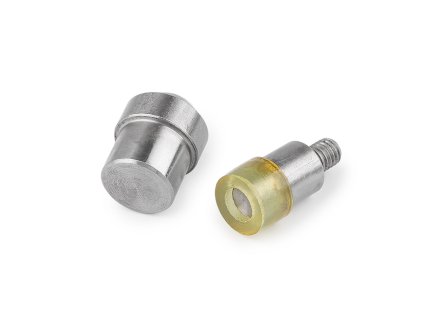 Piston na oboustranné nýty na kůži a silné látky Ø9 mm (Balení 1 sada, Varianta nikl)