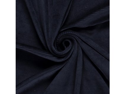 uplet nicky velours rib modra navy