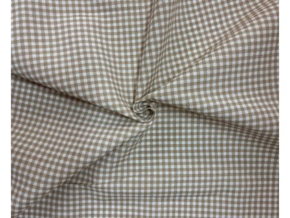 bavlna rezna kosticky bezove na bile