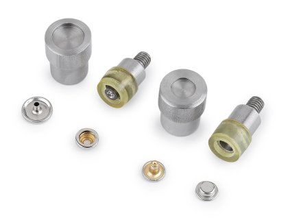 Piston na kovové druky oboustranné Ø15 mm (Balení 1 sada, Varianta nikl)