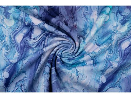 softshell zimni fialovo modry aquarel