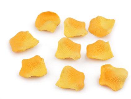 Dekorace plátky růží (Balení 1 sáček, Varianta 8 (38D) růžová korálová)