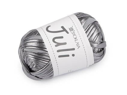 Pletací příze Juli metalická 100 g (Balení 1 ks, Varianta 14 hnědá)