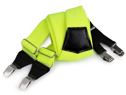 Šle šíře 4 cm délka 120 cm neon (Balení 1 ks, Varianta 2 černá)