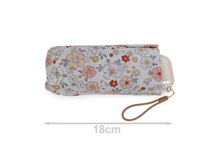 Dámský mini skládací deštník květy (Balení 1 ks, Varianta 1 krémová nejsvět.)