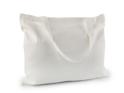 Textilní taška bavlněná k domalování / dozdobení 47x38 cm (Balení 1 ks)