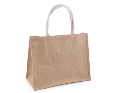 Jutová taška k dozdobení 45x36 cm (Balení 1 ks, Varianta režná přírodní)