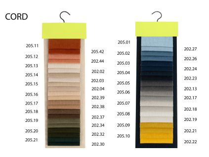 potahova latka cord 2