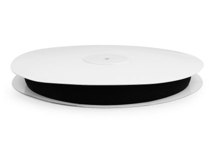 Suchý zip plyš šíře 39 mm elastický (Balení 1 m, Varianta černá)