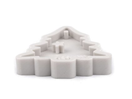 Silikonová forma stromeček (Balení 1 ks, Varianta šedá nejsvětlejší)