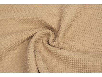bavlna vafle camel svetlejsi