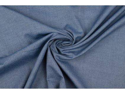 Popelín jeans světlý DOPRODEJ 0,9 M