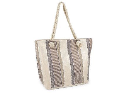 Letní taška 51x38 cm (Balení 1 ks, Varianta 1 béžová)