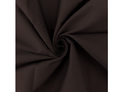 Popelín Dark Mocha DOPRODEJ 0,7 m