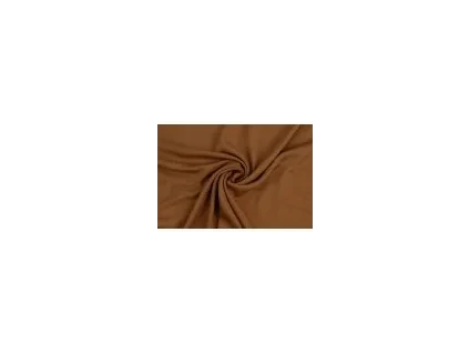 Tencel s keprovou vazbou - hnědá Doprodej 1,2 m