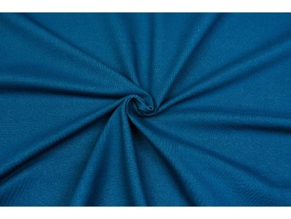 bavlneny uplet vysokogramazni jeans petrolej