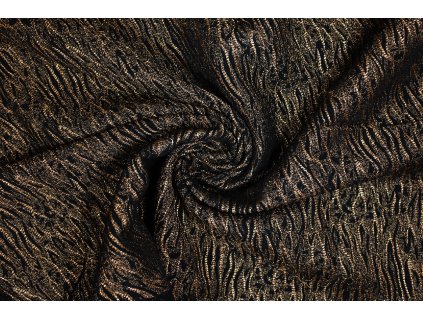 47915 1 kostymovka bronzovo cerna abstrakce