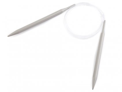Kruhové jehlice č. 4,5; 5; 6; 7 (Balení 1 ks, Varianta 6 mm stříbrná)