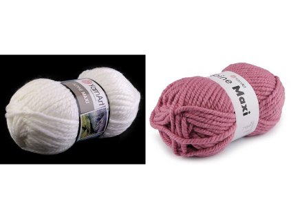 Pletací příze Alpine maxi 250 g (Balení 1 ks, Varianta 4 (667) červená tmavá)