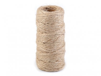 Sisalový provázek Ø2 mm (Balení 1 ks, Varianta 4 červená tmavá)