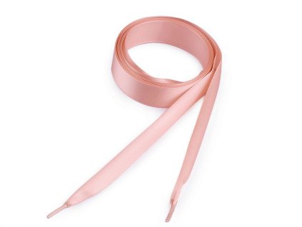 Saténové tkaničky do bot, tenisek a mikin délka 110 cm (Balení 2 ks, Varianta 4 černá)