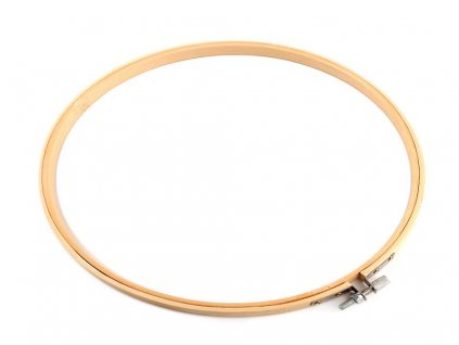 Vyšívací kruh  bambusový Ø25,5 cm (Balení 10 ks, Varianta bambus světlý)