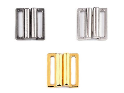 Plavkové zapínání šíře 20 mm kovové (Balení 2 pár, Varianta 2 nikl)