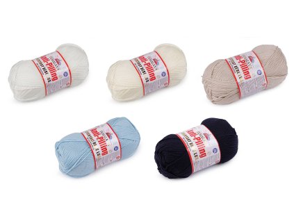 Pletací příze Everyday Bebe Lux 100 g (Balení 1 ks, Varianta 2 (70402) krémová světlá)