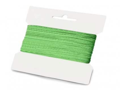 Saténová šňůra Ø1 mm (Balení 25 m, Varianta 170 černá)