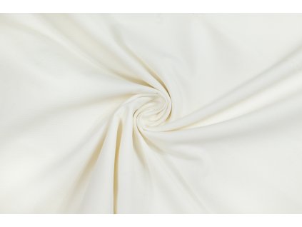 bavlnena strecova tkanina smetanova