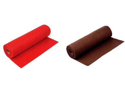 Plsť / filc šíře 41 cm (Balení 5 m, Varianta 1 (F31) bílá perlová)