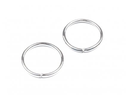 Kroužek spojovací Ø10,5 mm (Balení 20 g, Varianta 2 stříbrná světlá)