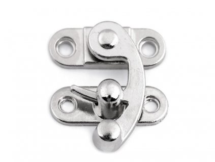 Kovové zapínání na dřevěné krabičky (Balení 1 sada, Varianta 1 nikl)