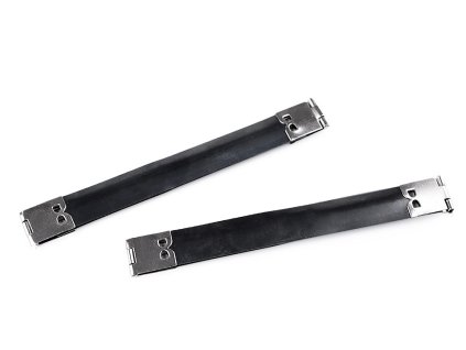 Pérko / zapínání na výrobu mincovky 14x120 mm (Balení 10 pár, Varianta platina)