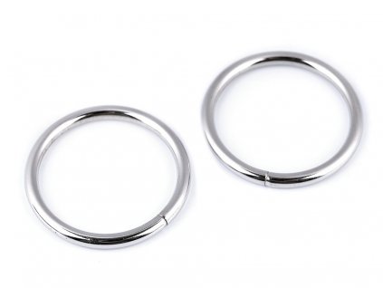 Kroužek Ø35 mm (Balení 10 ks, Varianta 2 nikl černý)