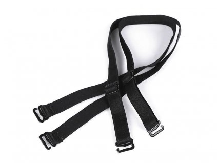 Ramínka na podprsenku šíře 12 mm s kovovým zapínáním (Balení 1 pár, Varianta bílá)