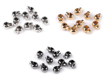 Kovové brzdičky 14x18 mm (Balení 4 ks, Varianta 2 zlatá klasik)