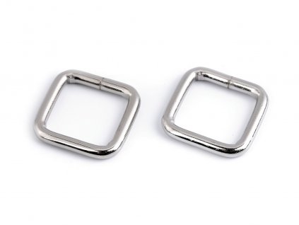 Průvlek / vsuvka šíře 20 mm na koženou galanterii (Balení 20 ks, Varianta 1 nikl)