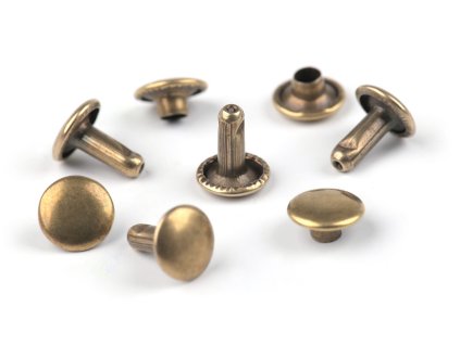 Duté nýty Ø8 mm oboustranné (Balení 200 pár, Varianta 2 nikl černý)