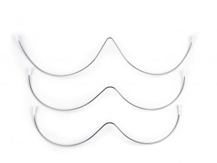 Kostice kovové spojené (Balení 1 ks, Varianta 2 (85) nikl)