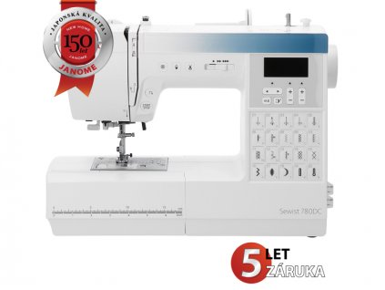 elektronicky sici stroj janome sewist 780dc