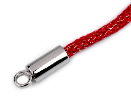 Kovová koncovka na šňůru Ø7 mm (Balení 2 ks, Varianta 1 nikl)