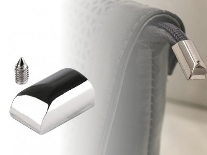 Koncovka na spirálový, kostěný a kovový zip (Balení 5 ks, Varianta 2 zlatá)