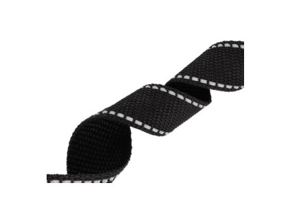 86905 reflexni popruh 30 mm 1 3 mm cerna 580 pp