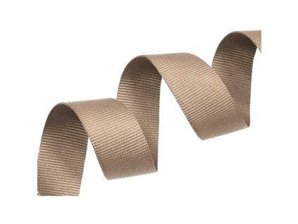 Rypsová stuha 20 mm/0,40 mm (Barva bílá a červená)