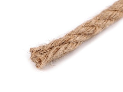 Jutová šňůra kroucená Ø10 mm (Balení 5 m, Varianta režná přírodní)