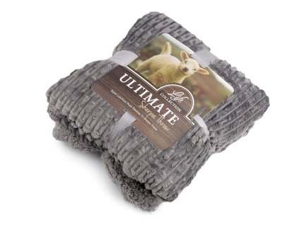 Deka beránek 150x200 cm (Balení 1 ks, Varianta 2 hnědá)