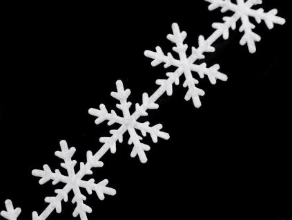 Filcové vločky 25 mm (Balení 5 m, Varianta 5 krémová nejsvět.)