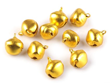 Rolničky 13x16 mm (Balení 10 ks, Varianta stříbrná)